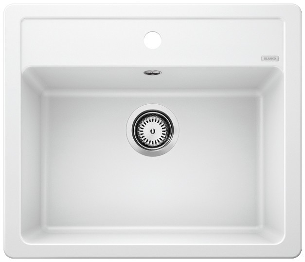 Evier 1 bassin Blanco 523334/** vooraanzicht