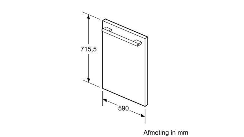 Koelkast toebehoren Bosch KUZ20SX0 detail 1