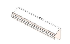 Hotte accessoires Venduro UTBL900X30 vooraanzicht