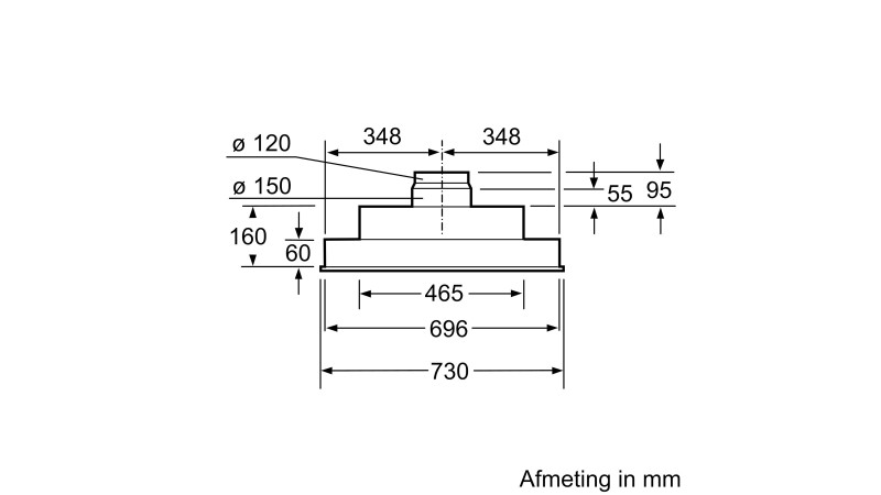 Hotte groupe aspirant Siemens LB75565 detail 3