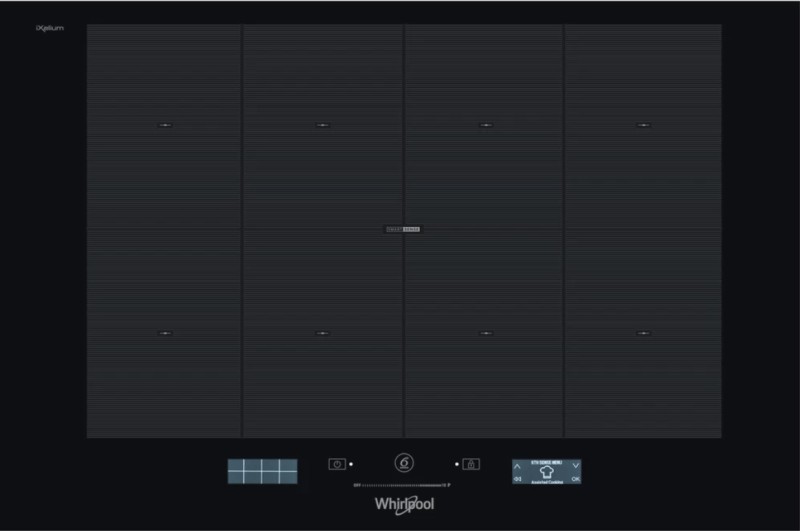Kookplaat inductie Whirlpool SMP778CNEIXL vooraanzicht