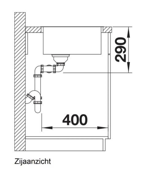 Evier 2 bassins Blanco 522981/** detail 2