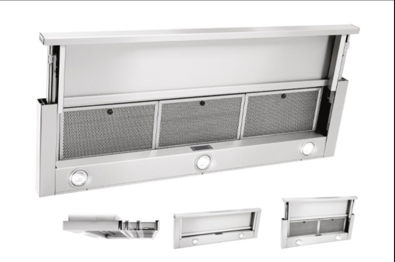 Hotte téléscopique Venduro TA90/940INOX vooraanzicht