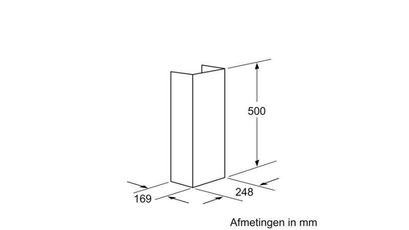 Hotte accessoires Bosch DHZ1224 detail 2
