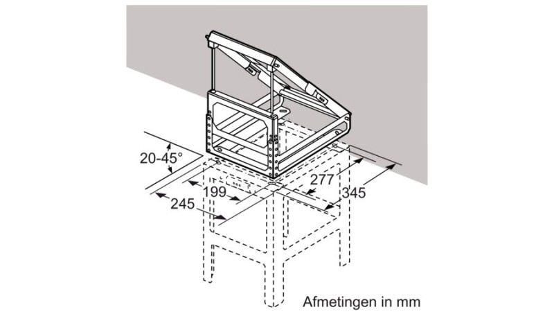Dampkap toebehoren Bosch DHZ1231 detail 1