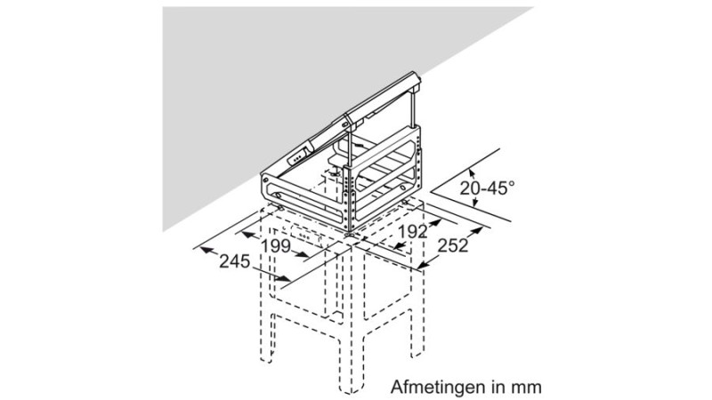 Hotte accessoires Bosch DHZ1240 detail 1