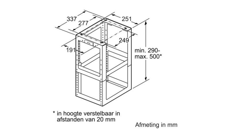 Dampkap toebehoren Bosch DHZ1251 detail 1