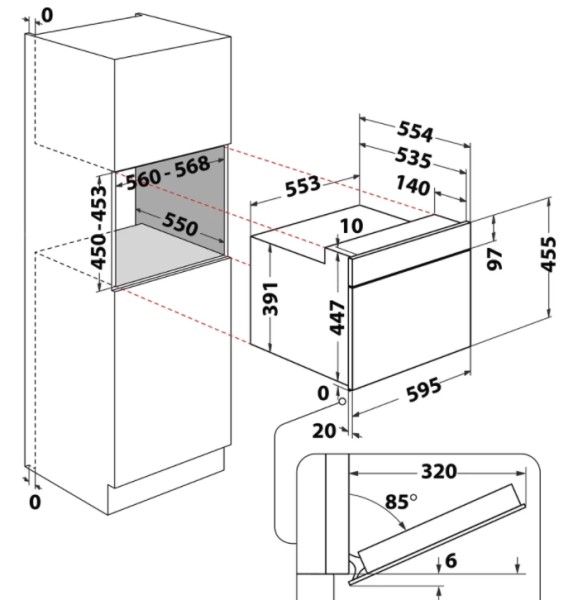 Combi : four + micro-ondes Bauknecht EMPK7CT645PT detail 3