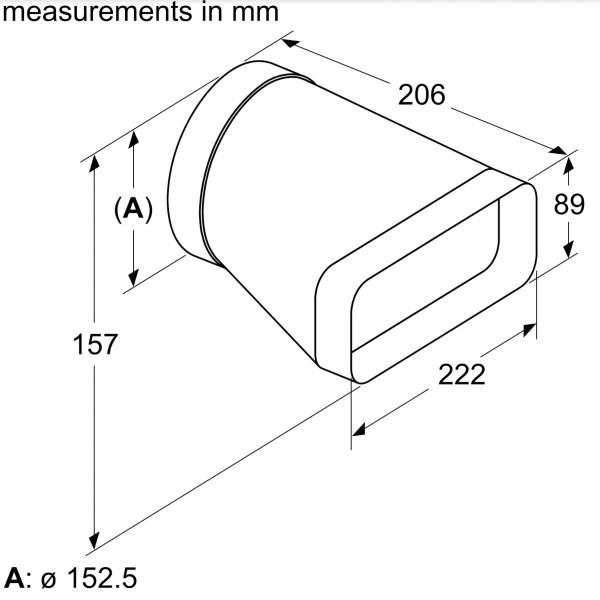 Dampkap toebehoren Siemens HZ9VDSI0 detail 1