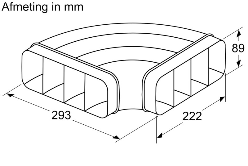 Dampkap toebehoren Siemens HZ9VDSB1 detail 1