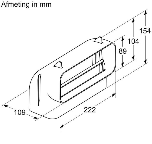 Dampkap toebehoren Siemens HZ9VDSB3 detail 1