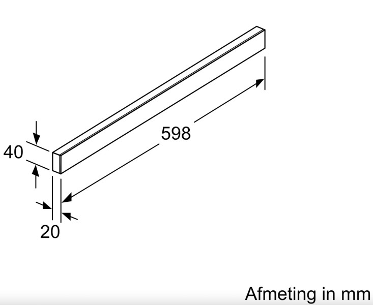 Dampkap toebehoren Siemens LZ46561 detail 1