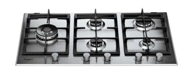 Kookplaat  gas Whirlpool GMAL9522/IXL detail 1