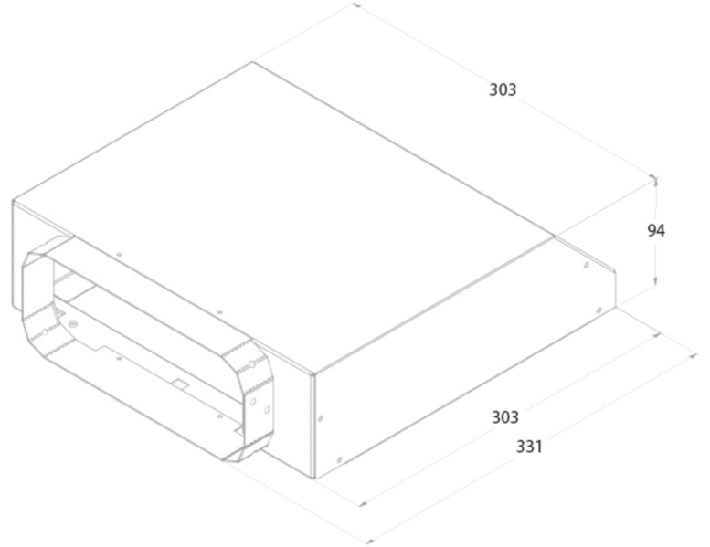 Dampkap toebehoren Novy 6830053 detail 1
