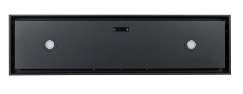 Dampkap inbouwgroep Venduro RASMALL80/ZWART vooraanzicht