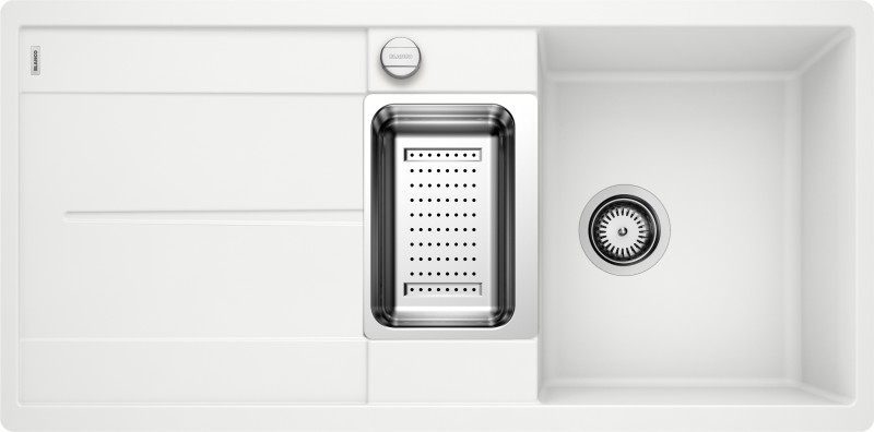 Evier 1 1/2 bassin Blanco 519115 vooraanzicht