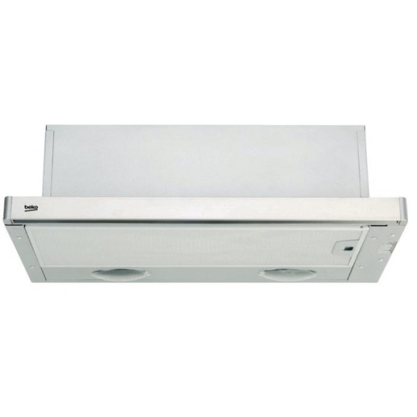 Hotte téléscopique Beko CTB6407X vooraanzicht