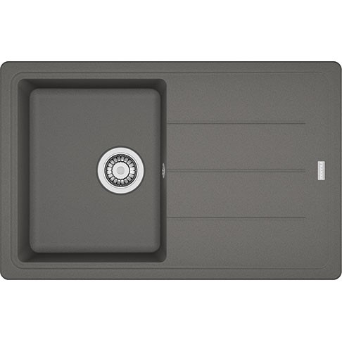 Enkele spoelbak Franke BFG611SG1 vooraanzicht