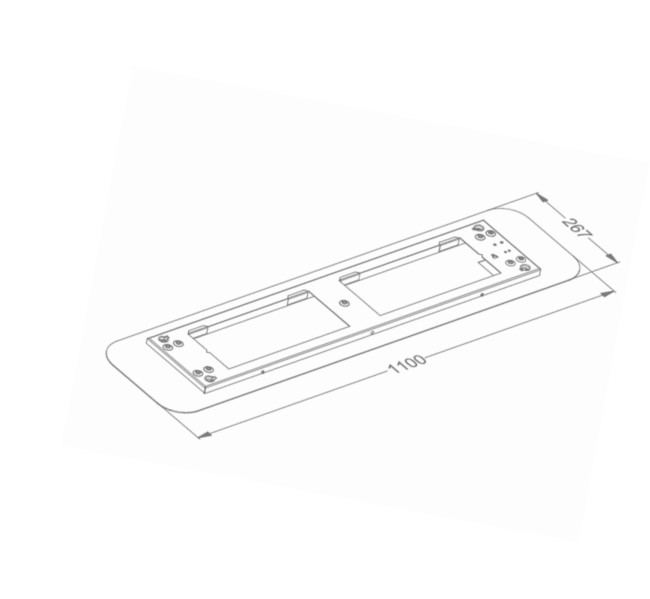 Dampkap toebehoren Novy 7550500 detail 3