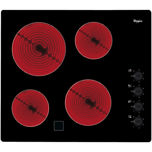 Taque de cuisson vitrocéramique Whirlpool AKM9010NE vooraanzicht