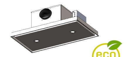 Dampkap inbouwgroep Venduro RAFF120-MMWIT detail 1