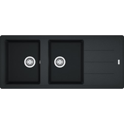 Dubbele spoelbak Franke BFG621OX1/ACTIE vooraanzicht