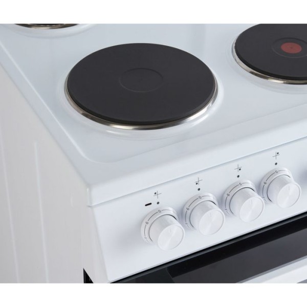 Fornuis elektrische kookplaat Beko FSS56000GW detail 2