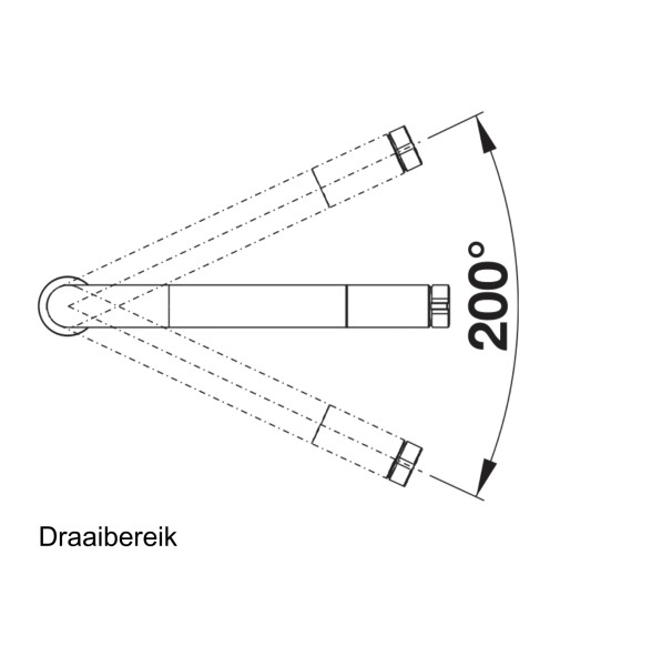 Eéngreepskraan Blanco 518435 detail 1