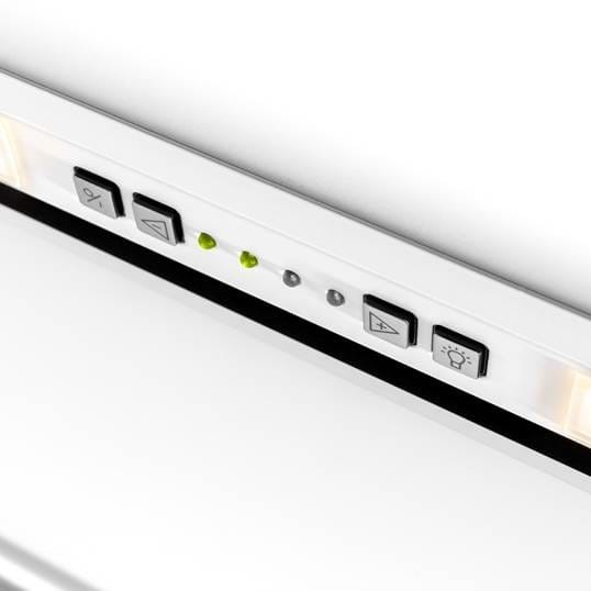 Hotte groupe aspirant Novy 26080 / Novy Crystal WIT detail 1