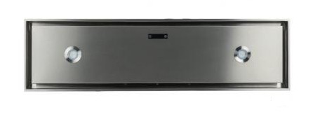 Dampkap inbouwgroep Venduro RASMALL110/RVS vooraanzicht