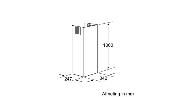 Hotte accessoires Siemens LZ12265 detail 1