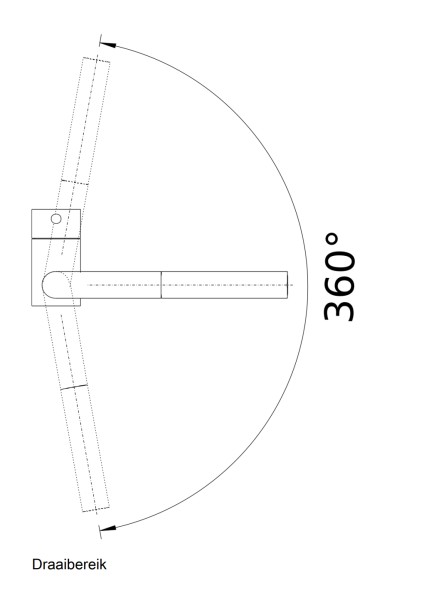 Eéngreepskraan Blanco 514025 detail 2