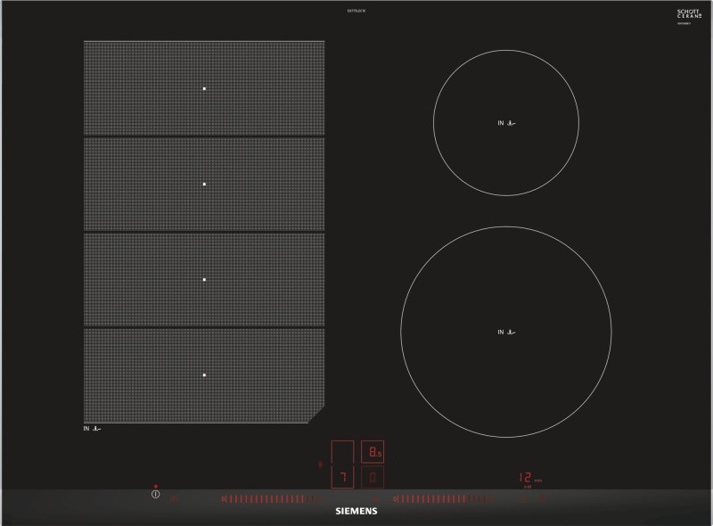 Taque de cuisson induction Siemens EX775LEC1E detail 1
