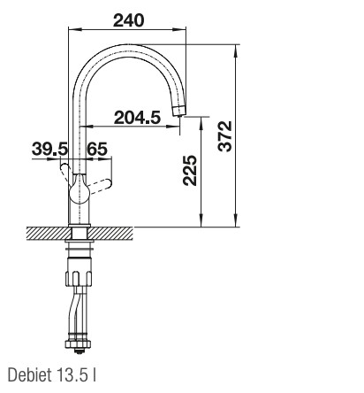 Robinet multifonctionnel Blanco 526695 detail 1