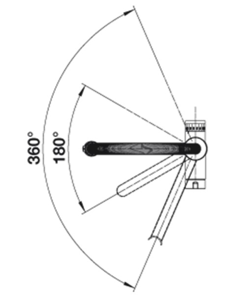 Robinet mono-commande Blanco 526636 detail 3