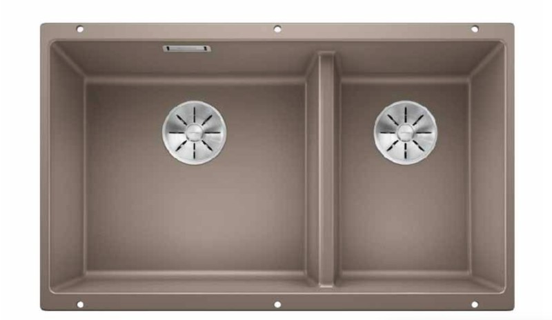 Evier 2 bassins Blanco 523158 vooraanzicht