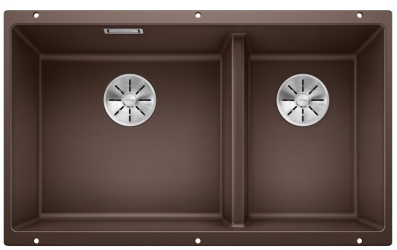 Evier 2 bassins Blanco 523160 vooraanzicht