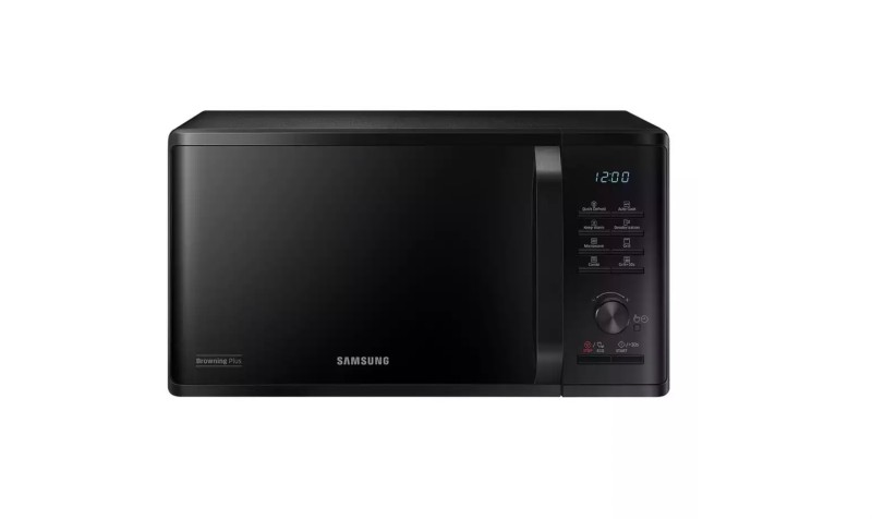 Micro-ondes pose-libre Samsung MG23B3515AK/zwart vooraanzicht