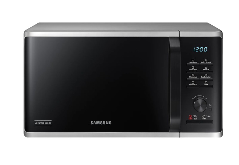 Micro-ondes pose-libre Samsung MS23B3515AS/zilver vooraanzicht