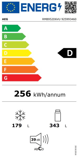 Side/Side + 3 en 4 deurs AEG RMB952D6VU detail 5