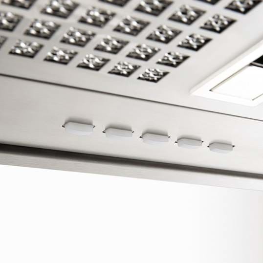 Dampkap inbouwgroep Novy 828 / Novy Inox Essence detail 2