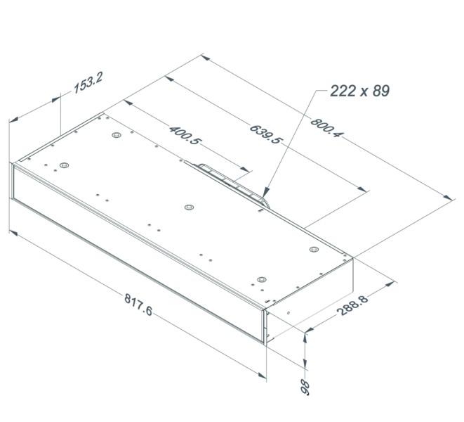 Hotte accessoires Novy 7923400 detail 2