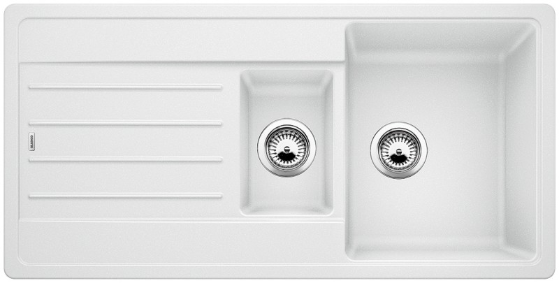 Anderhalve spoelbak Blanco 522209 vooraanzicht