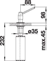 Robinet accessoires Blanco 511266 detail 1