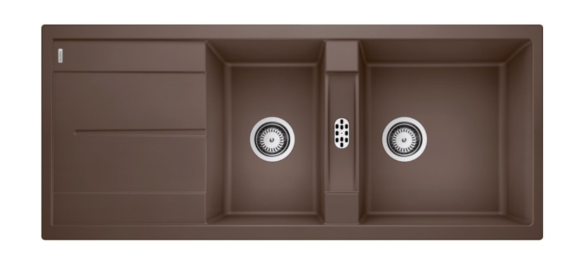 Anderhalve spoelbak Blanco 515048 vooraanzicht