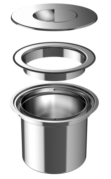 Poubelles Blanco 512471 vooraanzicht