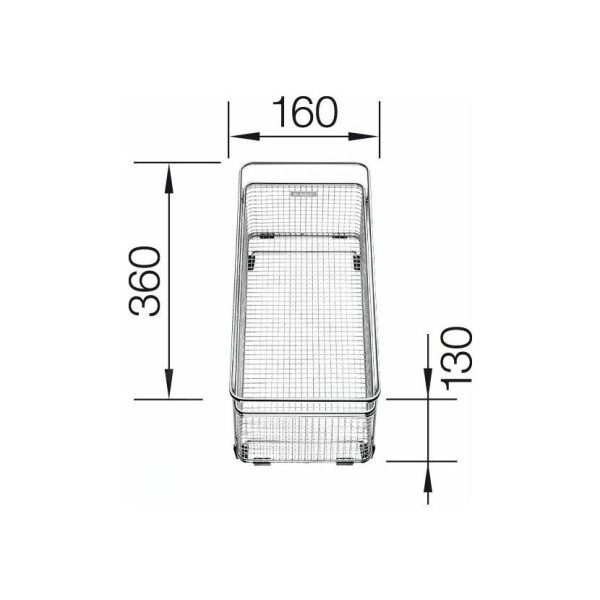 Spoelbak toebehoren Blanco 223297 detail 1