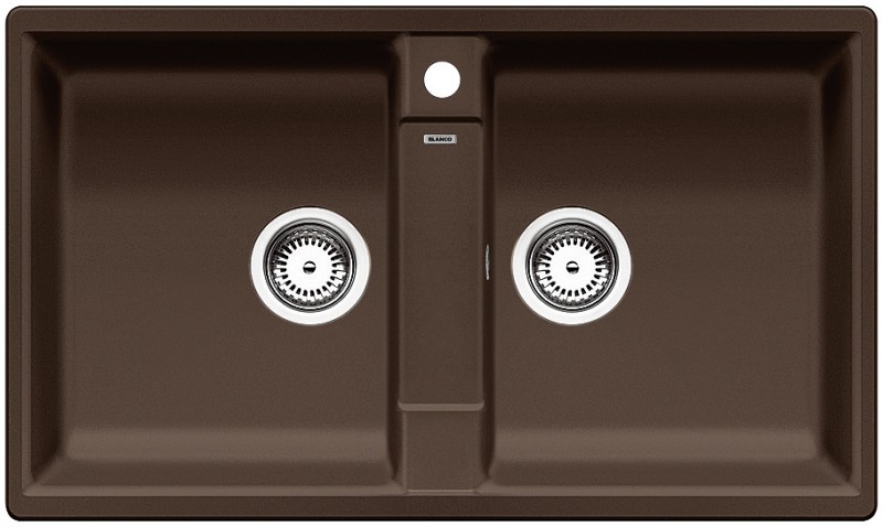 Evier 2 bassins Blanco 516683 vooraanzicht