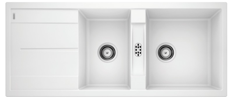 Anderhalve spoelbak Blanco 513064 vooraanzicht