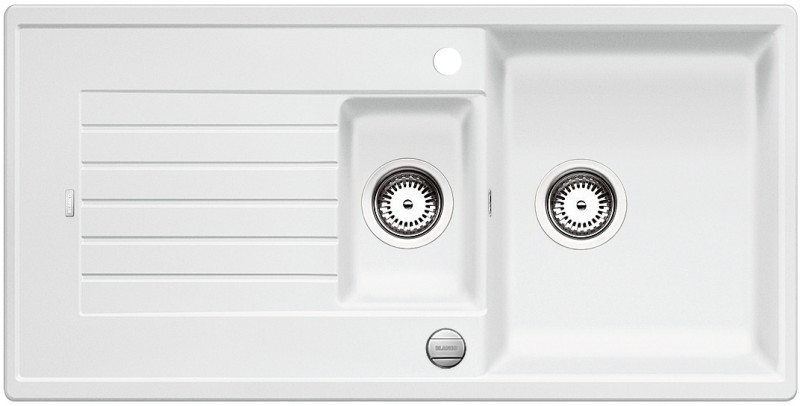 Evier 1 1/2 bassin Blanco 514734 vooraanzicht